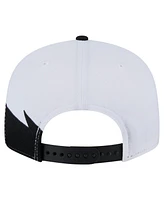 New Era Big Boys and Girls White Chicago Bulls Jagged 9FIFTY Snapback Hat