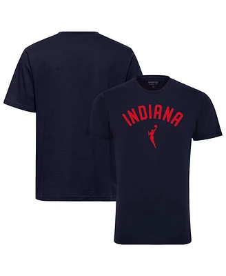 Sportiqe Men's and Women's Navy Indiana Fever Duke Premium T-Shirt