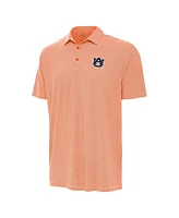 Antigua Men's Orange Auburn Tigers Twine Polo Shirt