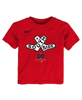 Nike Toddler Red Chicago White Sox 2025 City Connect Logo T-Shirt