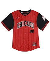 Outerstuff Toddler Luis Robert Jr. Red/Black Chicago White Sox City Connect 2025 Limited Player Jersey