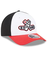 New Era Men's White/Red Chicago White Sox 2025 City Connect Batting Practice 9FORTY M-Crown Adjustable Hat