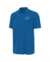 Antigua Men's Blue Detroit Lions Era Polo Shirt