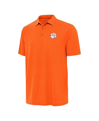 Antigua Men's Orange Clemson Tigers Era Polo Shirt