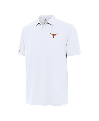 Antigua Men's White Texas Longhorns Era Polo Shirt