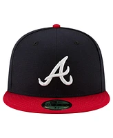 New Era Men's Navy Atlanta Braves 2025 Mlb All-Star Game 59FIFTY Fitted Hat
