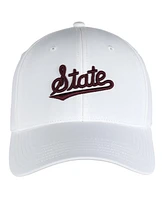 Ahead Men's White Mississippi State Bulldogs Stratus Aerosphere Adjustable Hat