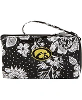 Vera Bradley Iowa Hawkeyes Rain Garden Front-Zip Wristlet