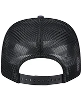 New Era Men's Navy/Black Dallas Cowboys Adventure Drinks Pattern 9SEVENTY Stretch-Snap Hat