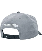 Mitchell & Ness Men's and Women's Gray Cincinnati Reds Basic Coop Pro Adjustable Hat