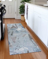 Addison Chantille Machine Washable ACN1579 2'3"x7'6" Runner Area Rug