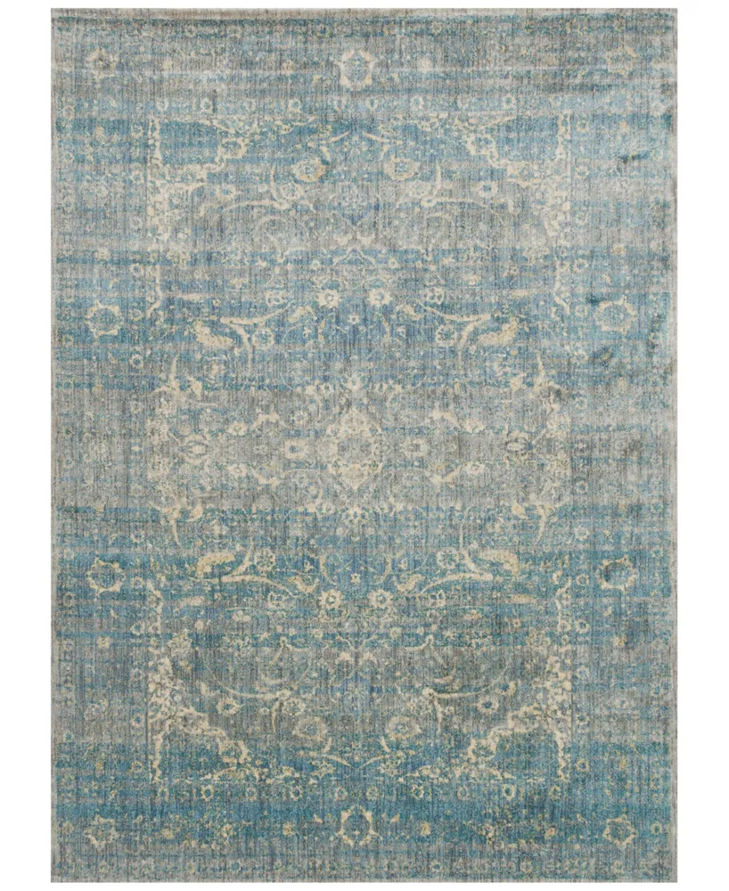 Closeout! Loloi Anastasia Af-10 Light Blue/Mist 7'10" x 10'10" Area Rug