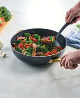 Farberware Forged Induction Ceramic Nonstick 12.25" Stir Fry Pan