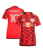 Adidas Women's Emil Forsberg Red New York Bulls 2024 Legacy Replica Player Jersey