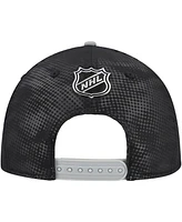 Fanatics Men's Black Los Angeles Kings Authentic Pro Rink Snapback Hat
