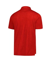 Fanatics Men's Red Calgary Flames Authentic Pro Jacquard Polo Shirt