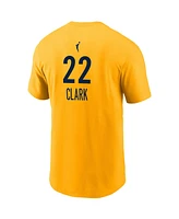 Nike Men's and Women's Caitlin Clark Gold Indiana Fever Name Number T-Shirt