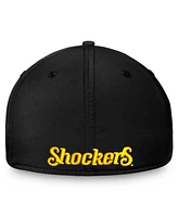 Top of the World Men's Black Wichita State Shockers Reflex 2.0 Logo Flex Hat