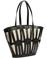 Sam Edelman Bay Extra Large Dye Cut Leather Tote Bag