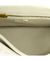 Pre-Owned Salvatore Ferragamo Medium Gancini Turnlock Flap Bag Gancini Quilted Leather