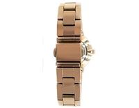 Peugeot Women Rose Gold Watch 30mm Sleek Stainless Steel Bracelet