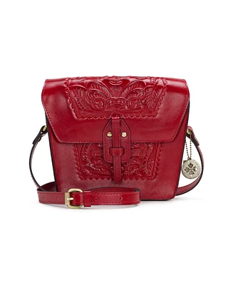 Patricia Nash Marciana Small Leather Crossbody Bag