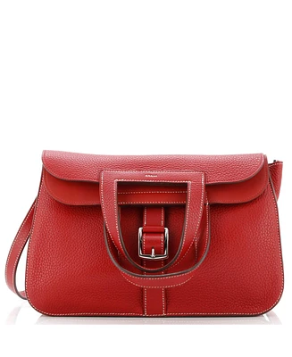 Pre-Owned Hermes 31 Halzan Bag Clemence