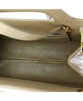 Pre-Owned Salvatore Ferragamo Mini Wanda Top Handle Shoulder Bag Leather