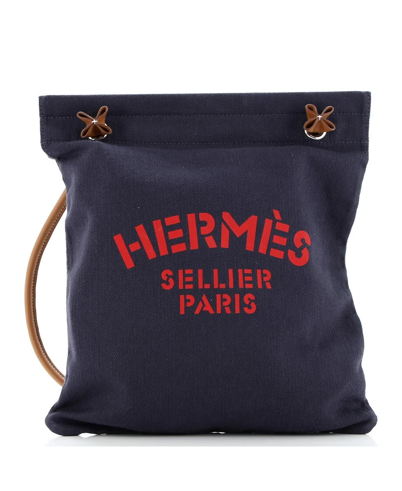 Pre-Owned Hermes Mm Aline Bag Toile