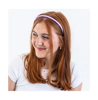 Thin Solid Headband - Purple