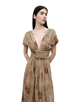 Nocturne Women's Patterned Maxi Dress