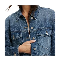 Cotton On Women's Cropped Denim Jacket