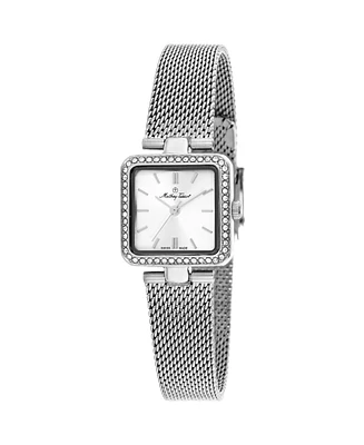 Mathey Tissot Women's Fleury Xiv Silver Dial Watch - FOO2AI