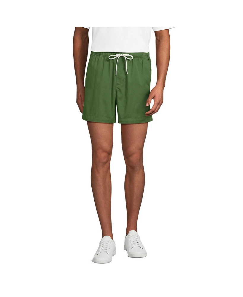 Lands' End Men's 5.5" Lightweight Twill Easy Shorts