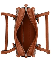 Coach Crystals Swing Zip 20 Shoulder Bag