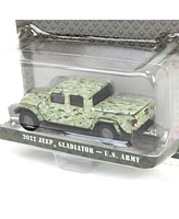 1/64 Jeep Gladiator Us Army Camouflage Greenlight Battalion 64 Series 3 61030-f