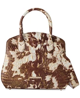 Brahmin Rosetta Melbourne Leather Satchel