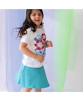 Mightly Toddler Girls Fair Trade Organic Cotton Pocket Skort