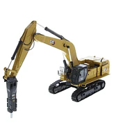 Diecast Masters 1/50 Cat 395 Next Generation Hydraulic Excavator (General Purpose Version) w/ Bucket, Hammer & Shear