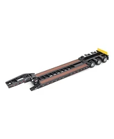 1/50 Trail King TK120 Hydraulic Gooseneck Lowboy Trailer Black Reg Version 71136