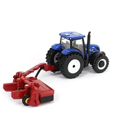 Ertl 1/64 New Holland T6.175 Mfd with H7230 Mower Conditioner