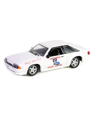 1/64 1993 Ford Mustang Ssp, Louisiana State Police Hot Pursuit Series 45 43030-c