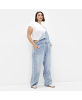 City Chic Plus Pinafore Overall