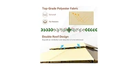 10 Feet x 13 Feet Tent Canopy Shelter with Removable Netting Sidewall