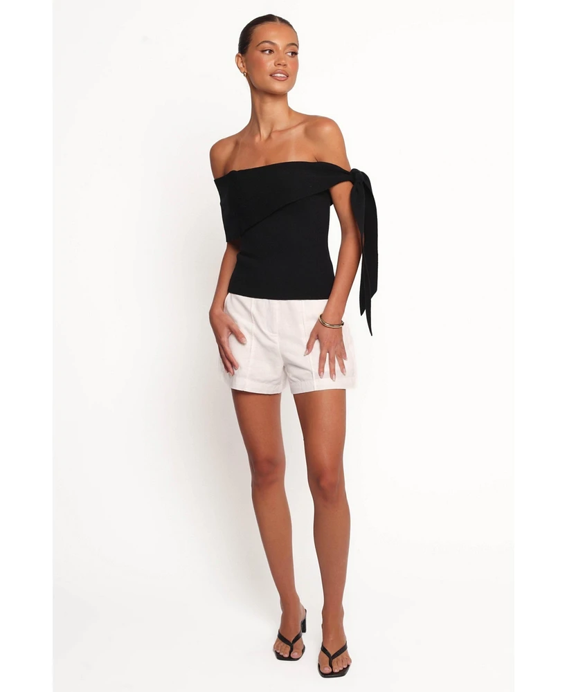 Petal and Pup Women's Charama Off Shoulder Knit Top