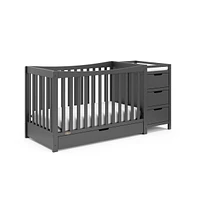 Graco Remi All-in-One Convertible Crib with Drawer and Changer