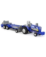 Ertl 1/64 New Holland "Fast Forward" Pulling Tractor with Sled