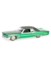 1/64 1971 Cadillac Coupe DeVille, Green California Lowriders Series