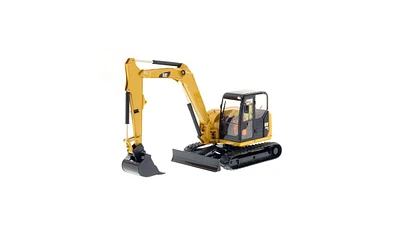 Diecast Masters 1/32 Caterpillar 308E2 Cr Sb Mini Hydraulic Excavator with Tools- High Line Series