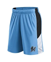 Fanatics Men's Blue Miami Marlins Primary Logo Shorts